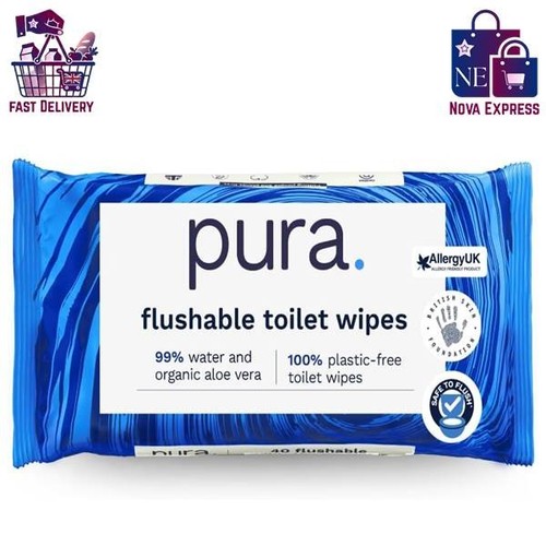 Pura flushable moist - pura,