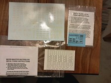 Decals for model railways