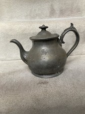 Old Pewter Tea Pot Made In England