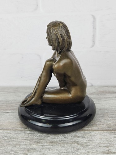 Bronze statue woman sculpture - bronze,