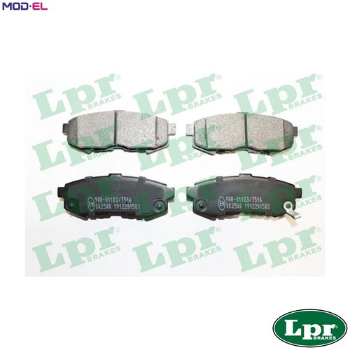 Brake pad set disc - pad,