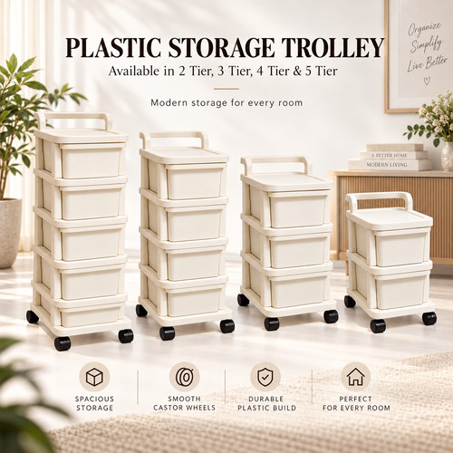 Drawer plastic storage - 2-5,