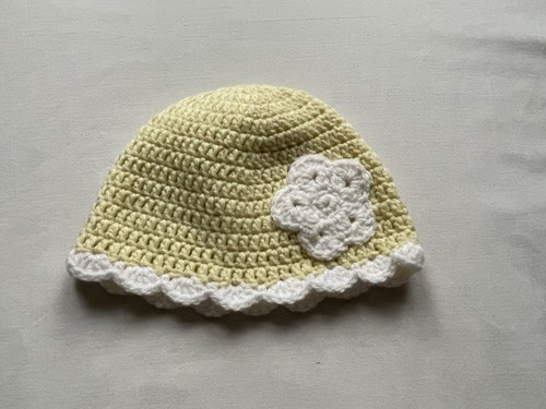 Handmade cute crochet yellow