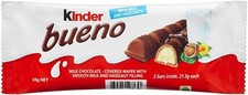 Kinder Bueno Milk Chocolate Bar 43g Multi Pack Chocolate Ferrero