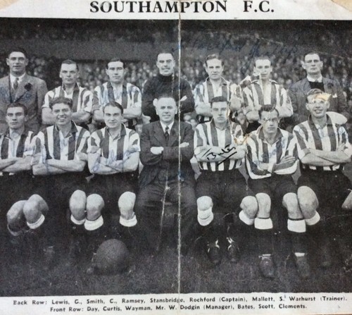 Alf ramsey signed 1966 - ramsey,