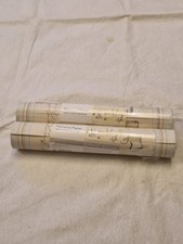 2 x Mamas & Papas Luxury Wallpaper Border 5 metres Barnaby Button 