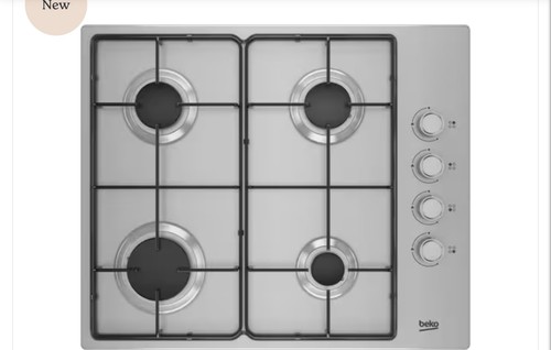 Beko hnbg64122sx gas hob 60cm - beko,
