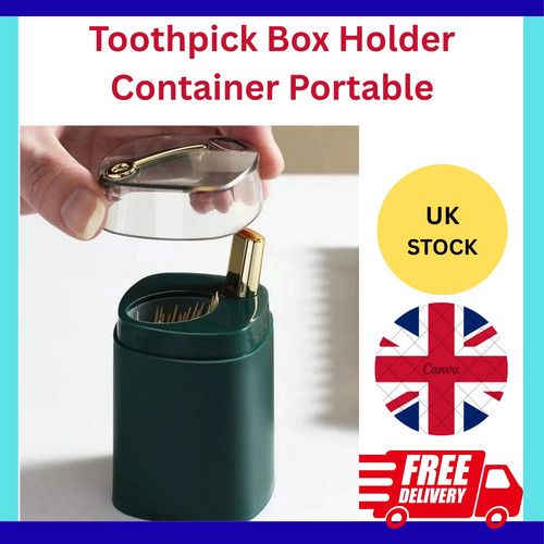 1pc toothpick box holder - 1pc,