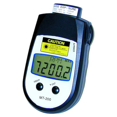 Shimpo 200 tachometer - shimpo, mt-200