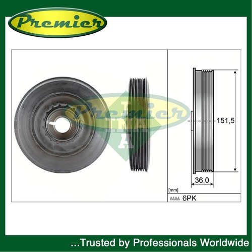 Premier crankshaft pulley fits - premier,