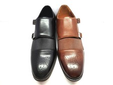 Mens monk double - double, buckle