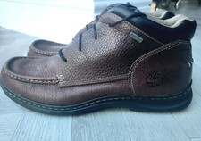 Timberland Brown Gore-Tex Leather Boots Shoes UK Size 12 Men’s VGC