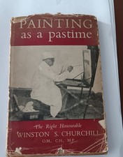 Winston Churchill, PAINTING AS A PASTIME, FIRST ADDITION 1948 VERY INTRESTING