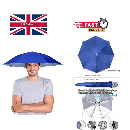 Head mounted umbrella summer - head-mounted,