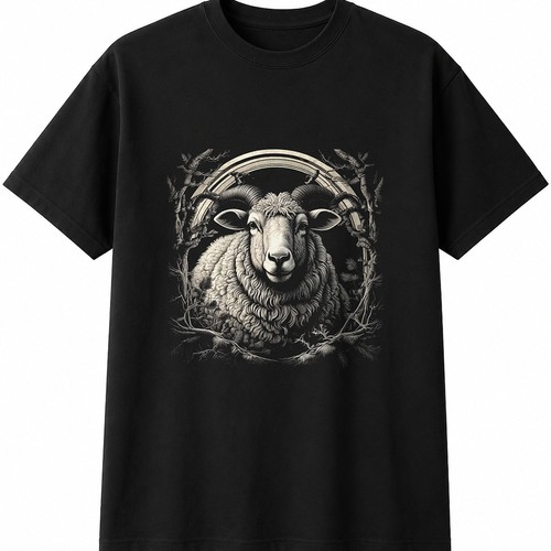 Detailed suffolk sheep - detailed,