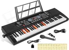 Hricane 61-key Musical Keyboard Microphone Recorder RRP £63