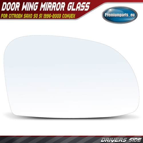 Manual door wing mirror glass - door,