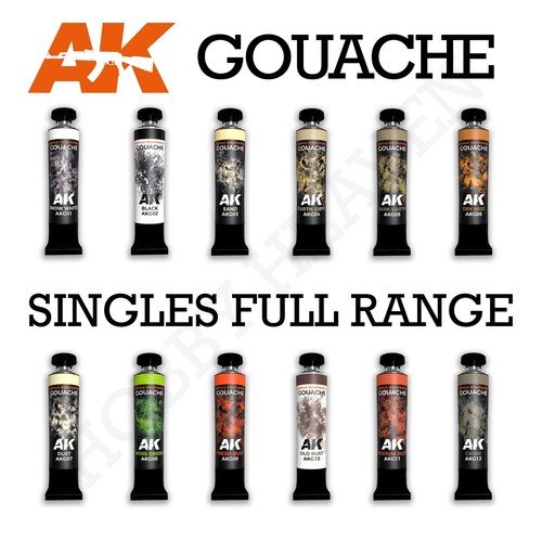Interactive gouache paints - interactive,