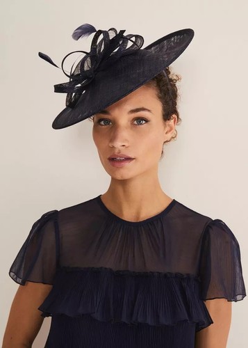 Phase eight navy bow disc - eight,