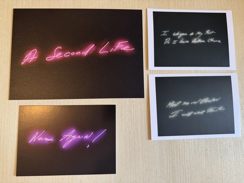 Tracey emin neon works heaven - neon,
