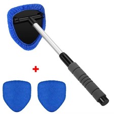 Windshield Cleaning Tool Kit Car Window Glass Wiper Cleaner Brush set Extendable
