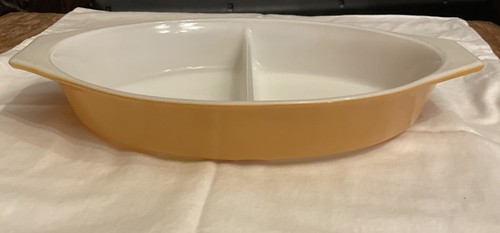 Vintage pyrex gold color - vintage,