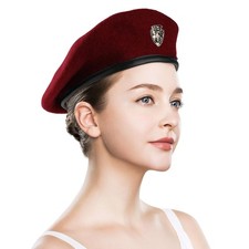 Wool Army Military Beret Hats