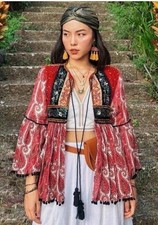 ZARA Embroidered Velvet Sequin