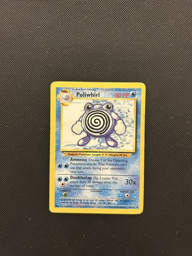 Poliwhirl 102 base - poliwhirl, set