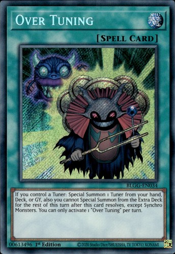 Over tuning secret rare - tuning, 1st