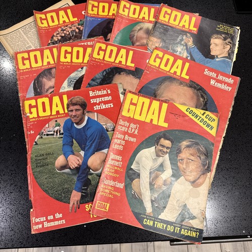 1969 goal football - football, 10