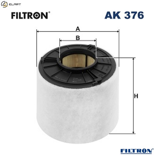 Air filter 376 for audi - for,
