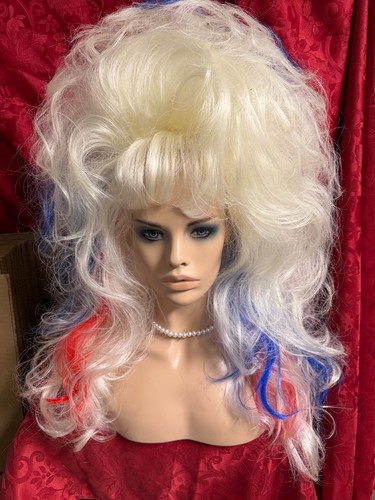 Platinum whit red blue custom - whit,