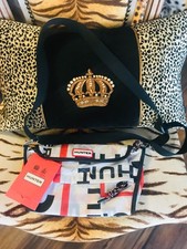 NEW HUNTER  LOGO DESIGN LIGHT WEIGHT TRAVEL CROSS BODY OR BUM BAG