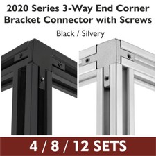 3 Way End Corner Bracket w