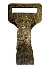 WWII German Army Cross Belt Hanger Clip. Nickel. Used for Daggers etc.