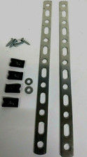 2 x Metal Strips For Exhaust Taxi Number Plate Bracket Holder Car Van Horn Sign