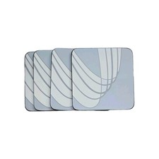 4 Pack Hardboard Coasters set