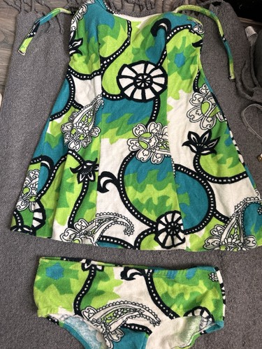 Vintage 1960s 70s towelling - vintage,