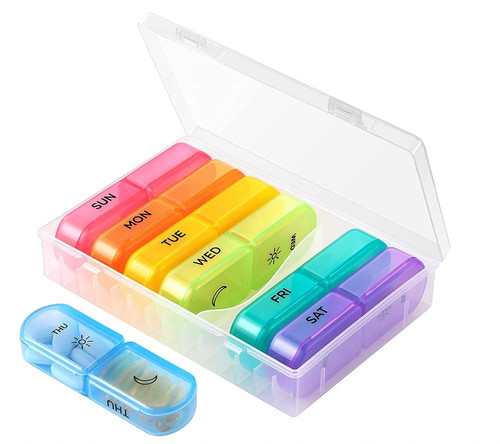 Extra large pill organizer - pill,
