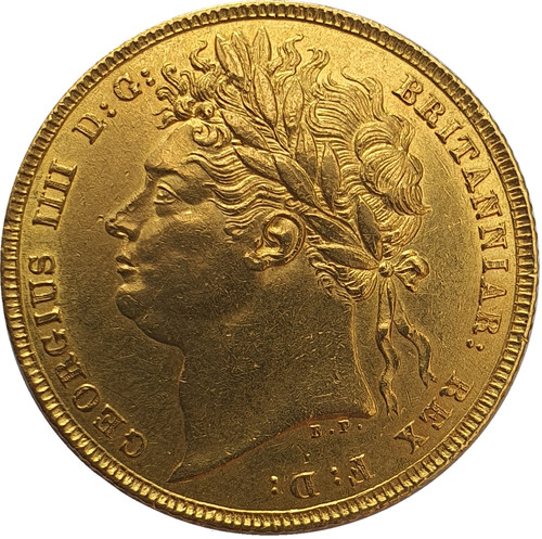 1822 george iiii gold full - 1822,
