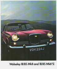 Wolseley 18/85 Mk II & 18/85