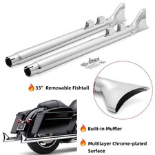 33" Fishtail Slip on Muffler