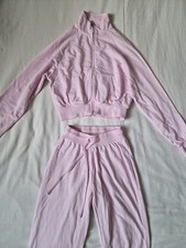 Zara rose pink short tracksuit