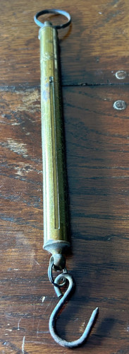 Vintage salter brass - vintage, spring