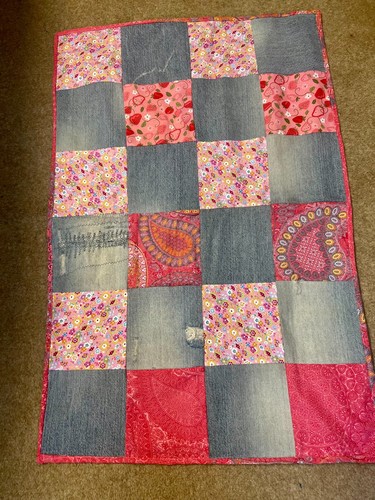 Handmade patchwork baby laptop - handmade,