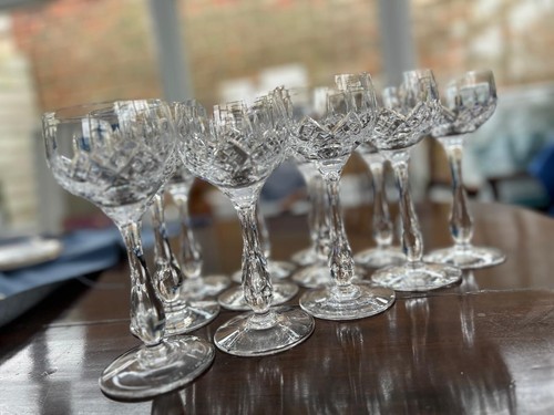 Rare set stuart crystal - 12,