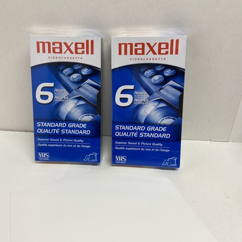 Maxell vhs hours t - 6, t-120
