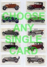 Lambert & Butler, Motor Cars, A Series (Green Back) 1922  CHOOSE ANY (SS001)