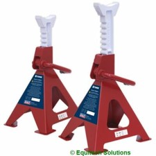 Sealey VS2006 Axle Stands 6 Tonne Capacity per Stand 12T per Pair Ratchet Type